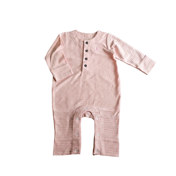 Cotton Long Sleeve Jumpsuit (0-18 months) - Image 4