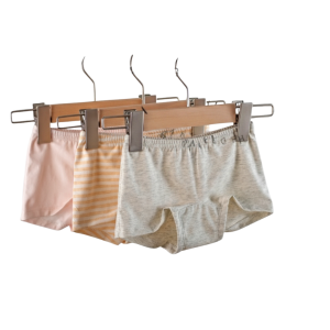 Cotton Boxer Panties (3-13yrs) - Baby Girl - 12-13 Years, Yellow Stripe