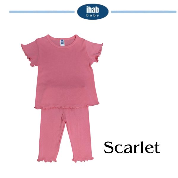 Pink Cotton Blouse & Pants Set (0-24 months) - Image 3