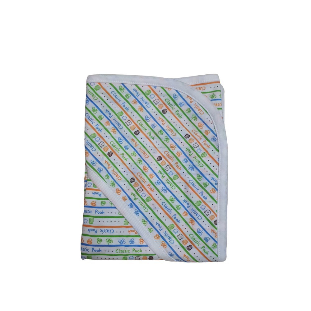 Cotton Muslin Swaddle Blanket 75cm x 75cm - Image 6