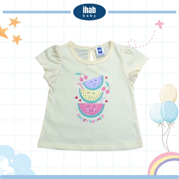 Baby Girl Printed Cotton T-Shirt (0-24 months) - Image 5