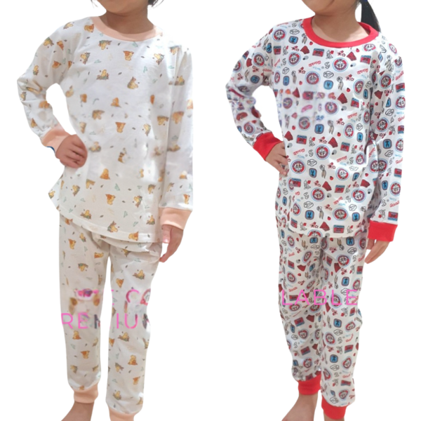 Kids Pajamas Set - Sleepwear (0-9 years)