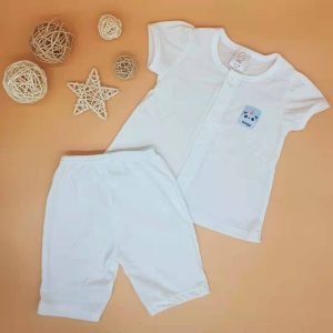 Unisex Cotton Long Sleeve Suit & Pants (3-18 months)