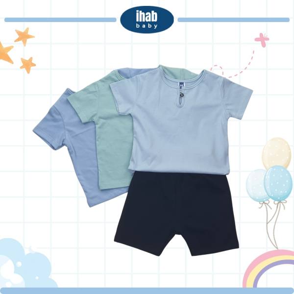 Cotton Short Sleeve Shirt & Pants Set (0-24 months)