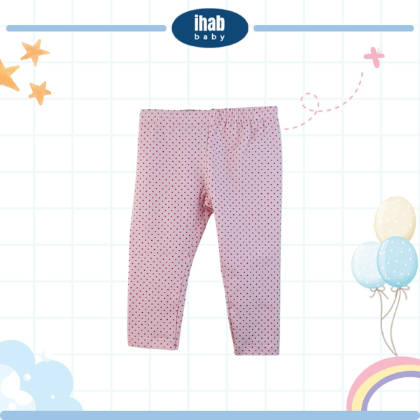 Printed Cotton Spandex Leggings (Baby Girl, 0-3yrs) - Image 5