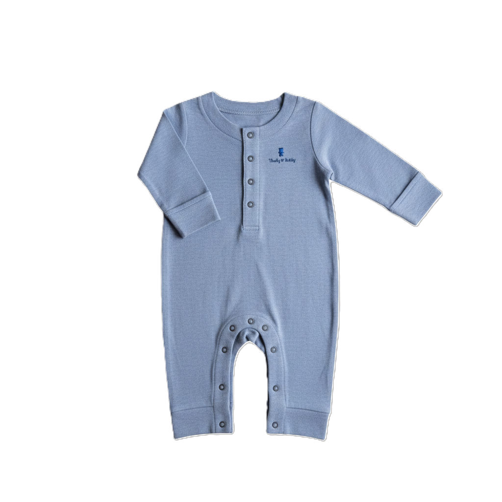 Cotton Long Sleeve Jumpsuit - Image 5