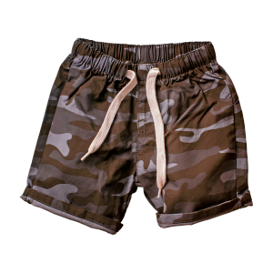 Toddler Boy Casual Shorts (2-5yrs) - Blue Army, 0-6 months