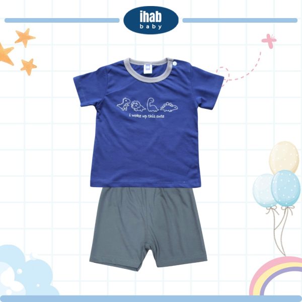 Baby Short Sleeve T-Shirt & Shorts Set (0-24 months) - Image 3