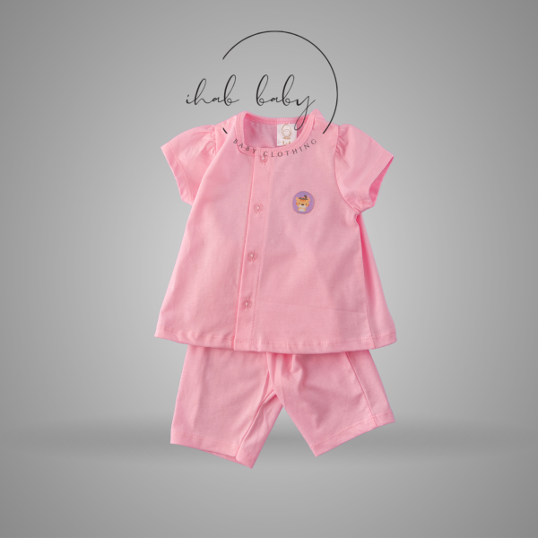 Baby Girl Cotton Blouse & Pants Set (0-24 months) - Image 4