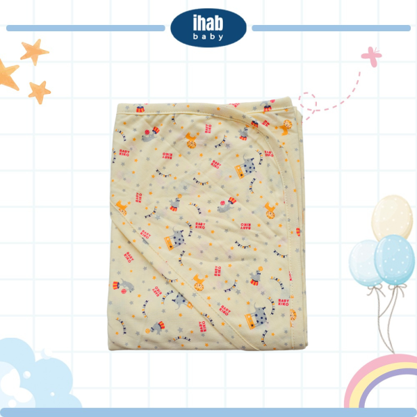 Cotton Muslin Swaddle Blanket (75cm x 75cm) - Image 2