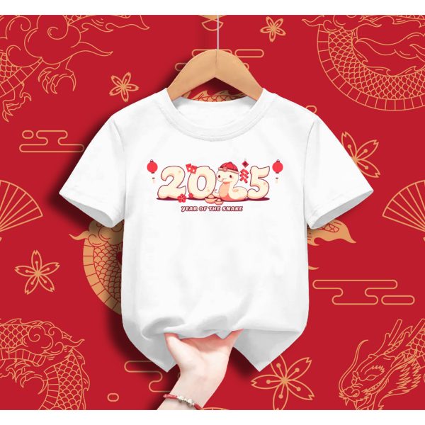 Cotton Year of the Snake Short Sleeve Tee (Baby/Toddler) - Image 4