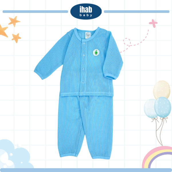 Eyelet Baby Suit Long Sleeve (0-18 months) - Image 2