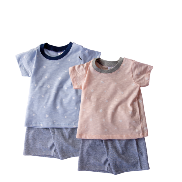 Baby Short Sleeve T-Shirt & Shorts Set (0-24 months)