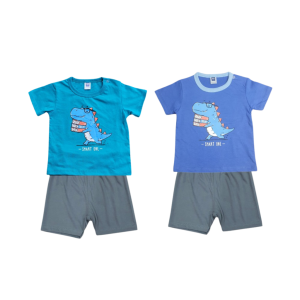 Dinosaur Short Sleeve Baby Set (0-24 months)