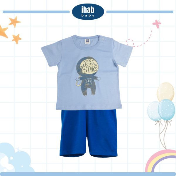Baby Graphic Short Sleeve T-Shirt & Shorts Set (0-24 months) - Image 2