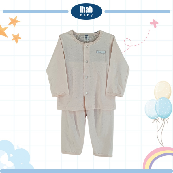 Cotton Unisex Long Sleeve Suit & Pants (0-18 months) - Image 2
