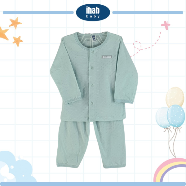 Cotton Unisex Long Sleeve Suit & Pants (0-18 months) - Image 4
