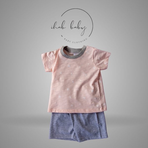 Baby Short Sleeve T-Shirt & Shorts Set (0-24 months) - Image 2