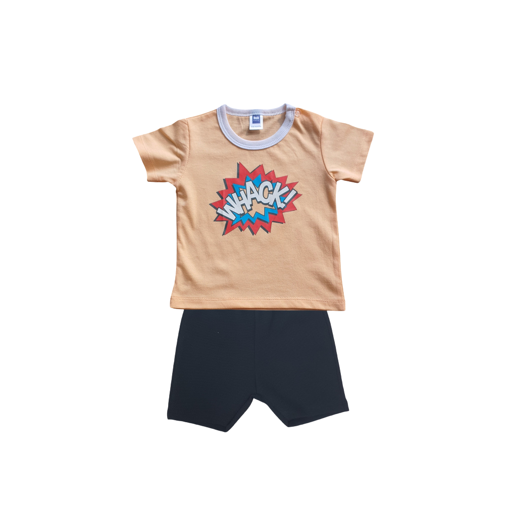 Baby Short Sleeve T-Shirt & Shorts Set - Image 3