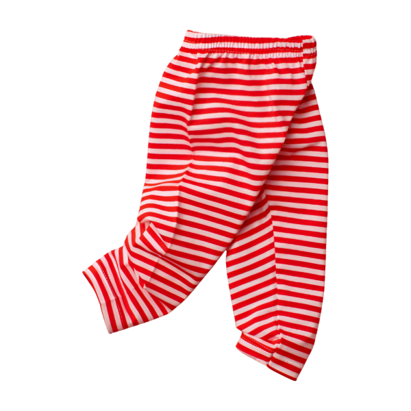 Striped Cotton Spandex Leggings (Kids) - Image 4